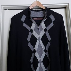 ⚡Perry Ellis⚡ half zip up